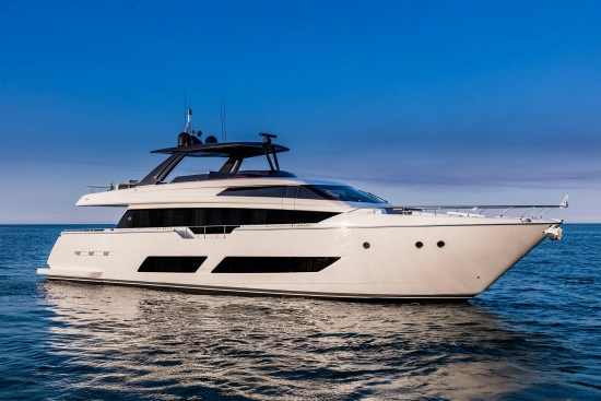 Ferretti 850 preowned for sale