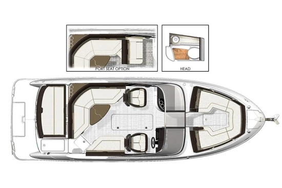 Sea Ray SLX 250 preowned for sale