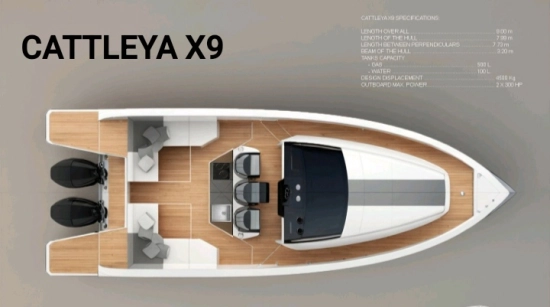 Boats Mak CATTLEYA X9 neu zum verkauf