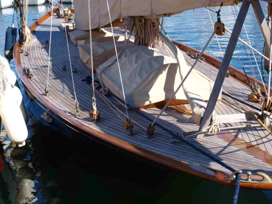 Samuel Bond Cútter de época de vela cangreja gebraucht zum verkauf