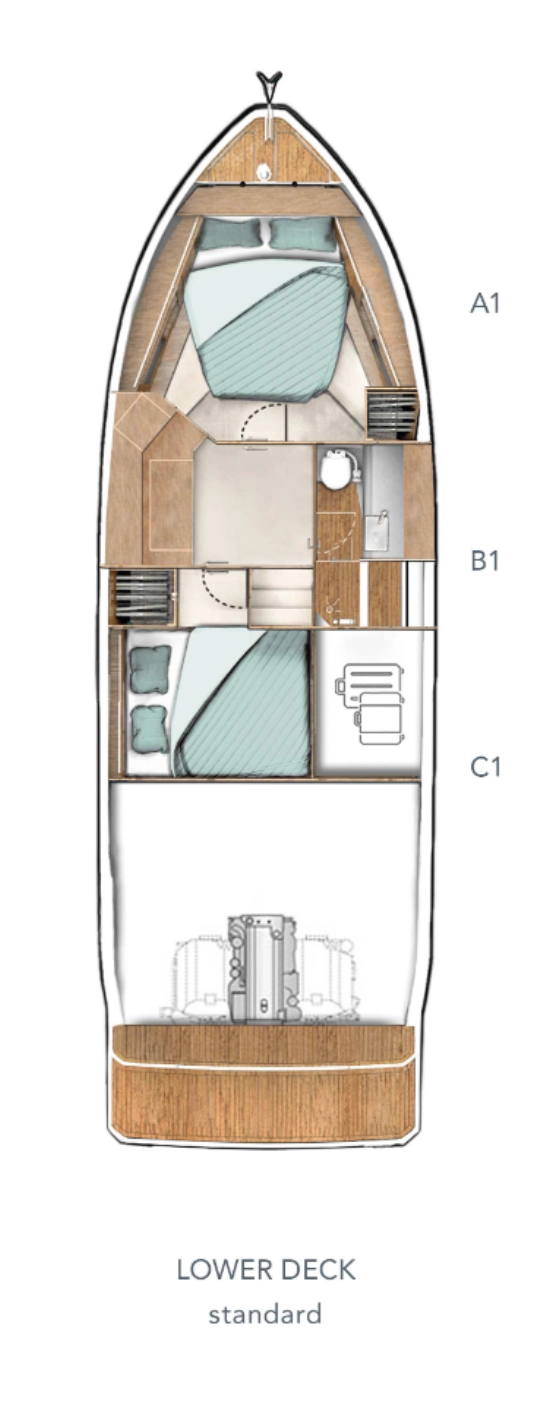 Sealine S335 neu zum verkauf