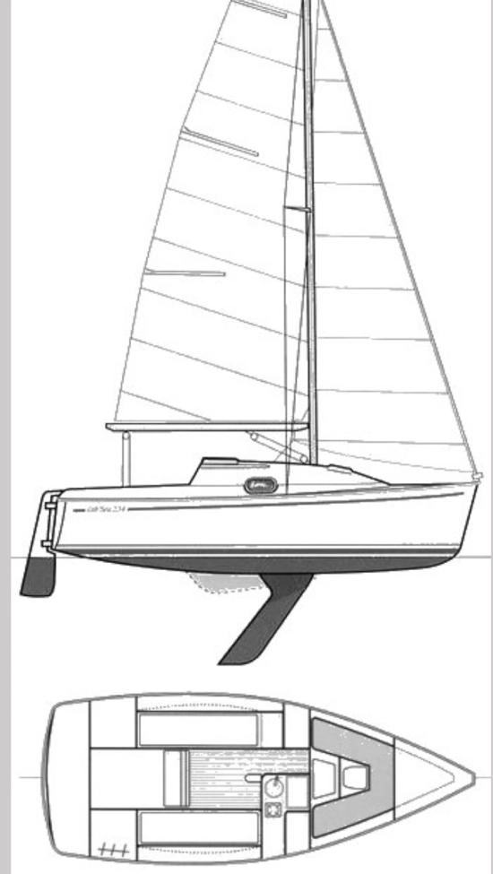 Gib Sea Sailing Yachts 234 gebraucht zum verkauf