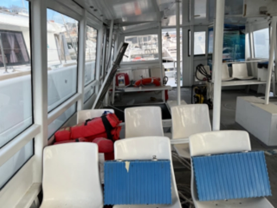 ODC Marine NYAMI 54 Electric passenger boat preowned for sale