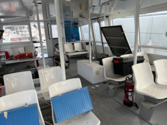 ODC Marine NYAMI 54 Electric passenger boat preowned for sale