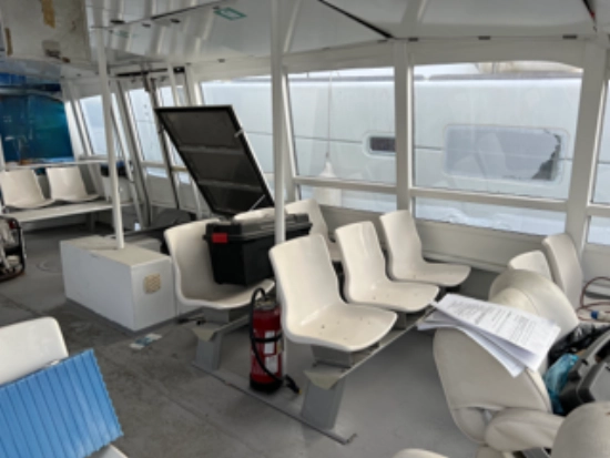 ODC Marine NYAMI 54 Electric passenger boat preowned for sale