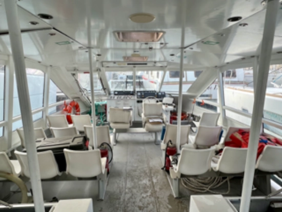 ODC Marine NYAMI 54 Electric passenger boat preowned for sale