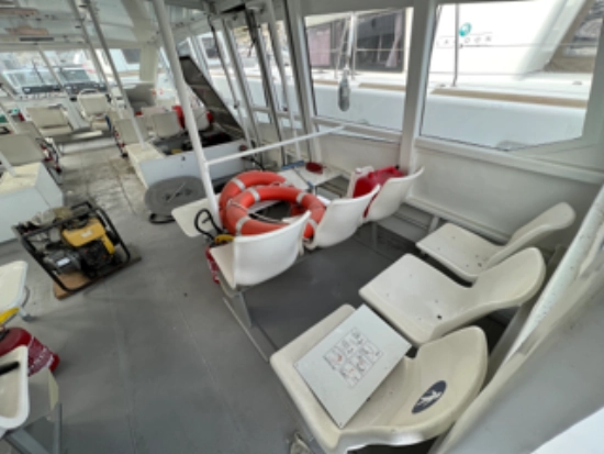 ODC Marine NYAMI 54 Electric passenger boat preowned for sale