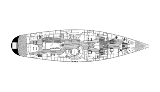 Oyster 80 Deck Saloon gebraucht zum verkauf