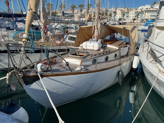 Custom built boat ERYTHEIA Cotre Juan Alsine preowned for sale