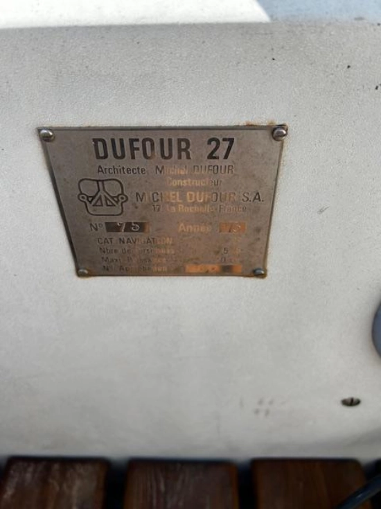 Dufour Yachts 27 d’occasion à vendre