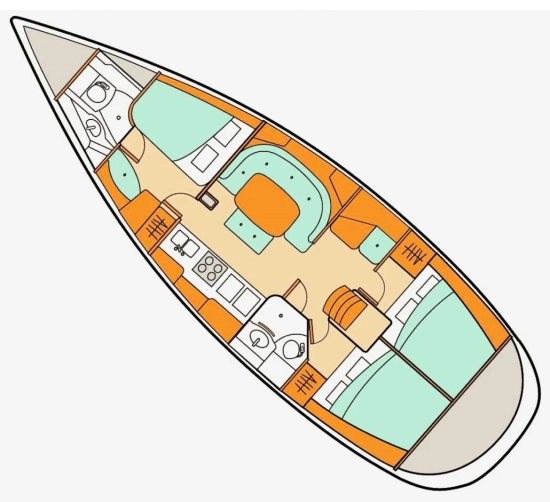 Beneteau Oceanis 400 gebraucht zum verkauf