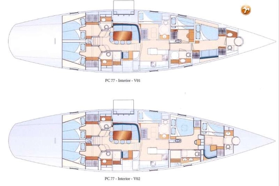 Hoek Design Pilot Cutter 77 d’occasion à vendre