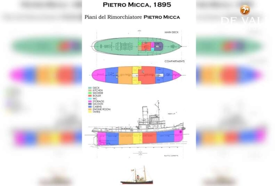 Steam Tug 31M preowned for sale