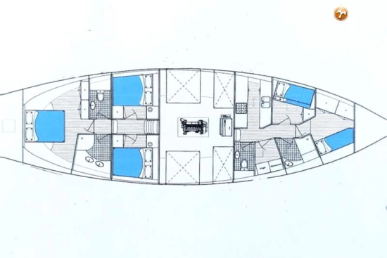 Helleman Steel Ketch casco 24M preowned for sale