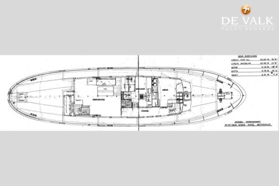 Van Dutch Steel Motor Yacht d’occasion à vendre