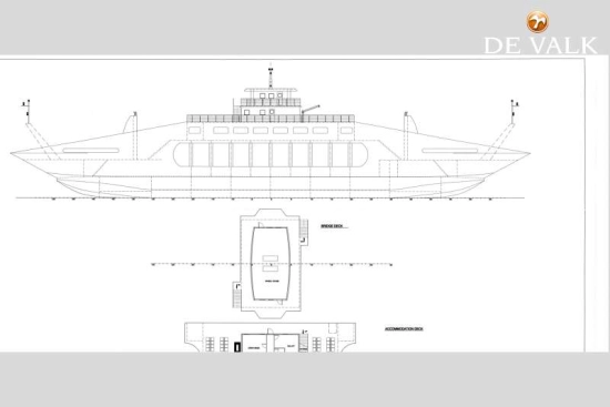 RO PAX DOUBLE ENDED FERRY 78 M d’occasion à vendre