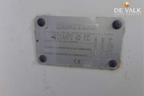 Beneteau Oceanis 40 CC d’occasion à vendre