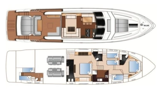 Princess V78 preowned for sale