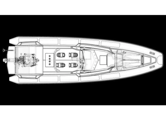 Fugu Powerboats Fugu 29 Rib gebraucht zum verkauf