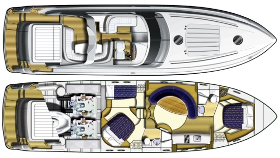 Princess V58 preowned for sale