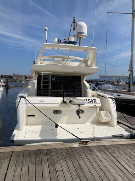 Ferretti 53 preowned for sale