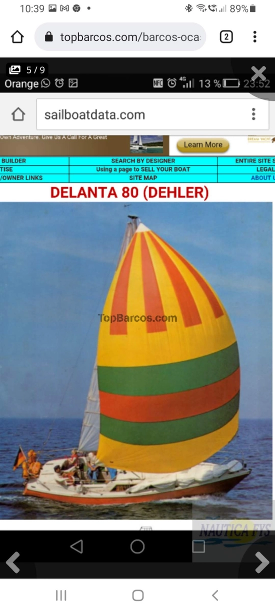 Dehler Delanta 80 preowned for sale