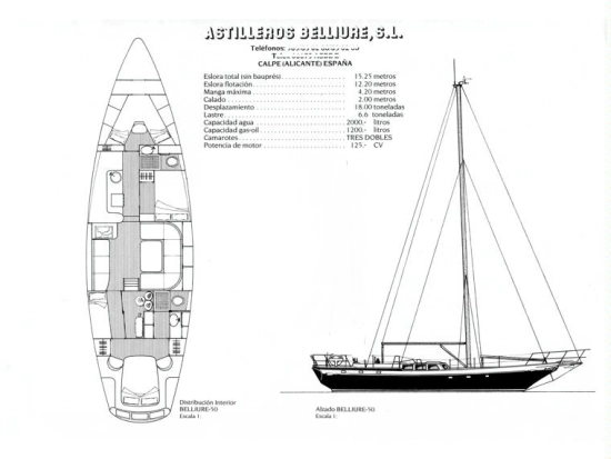 Belliure 50 MS preowned for sale