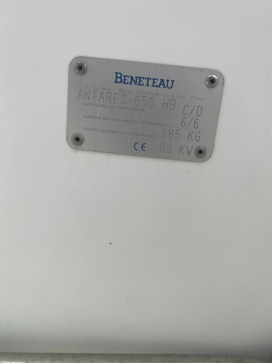 Beneteau Antares 650 HB d’occasion à vendre