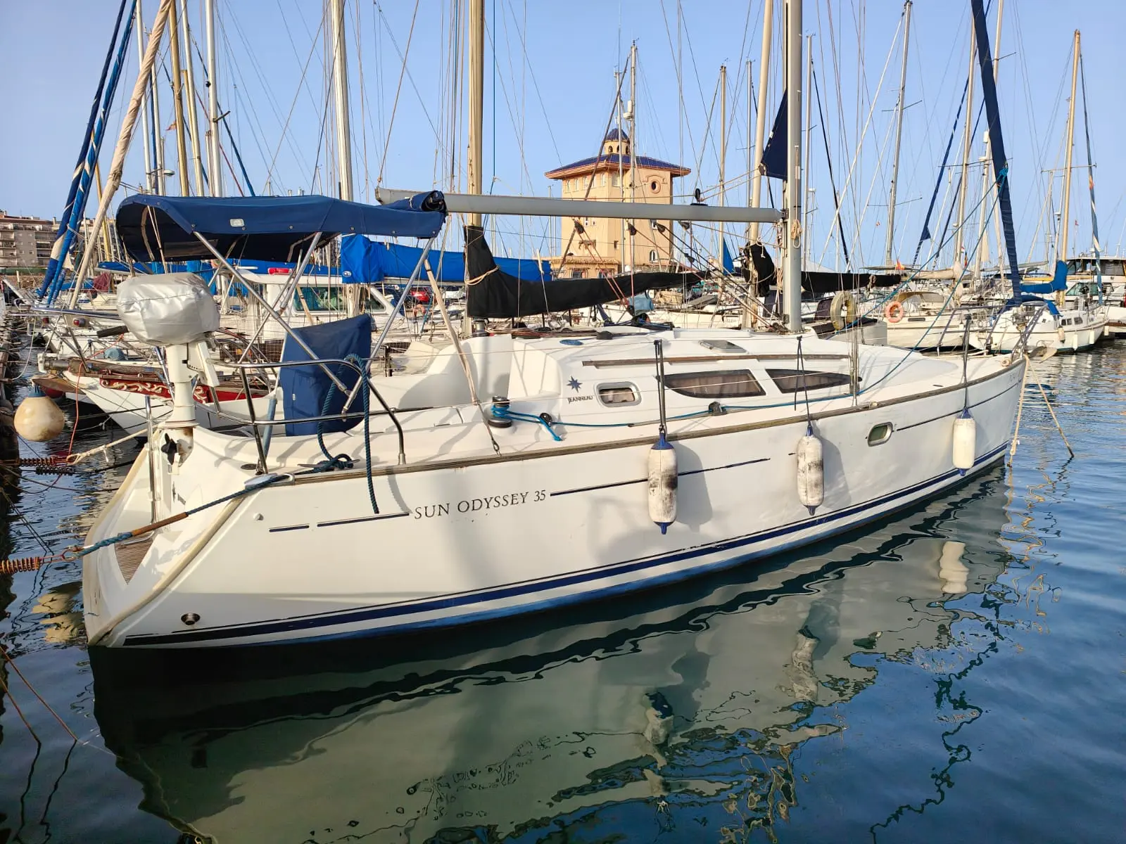 Jeanneau Sun Odyssey 35 d’occasion à vendre