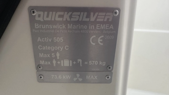 Quicksilver Open Activ 505 gebraucht zum verkauf