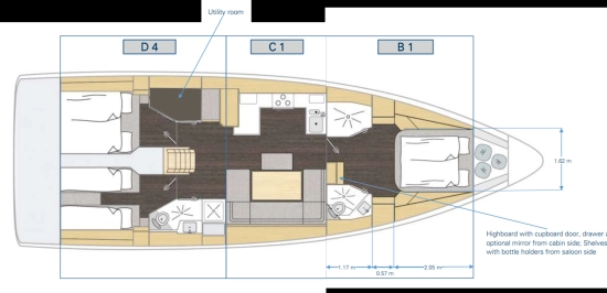 Bavaria Yachts C46 brand new for sale