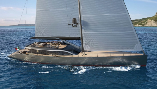 Perini Navi 47M S Y Custom Model brand new for sale