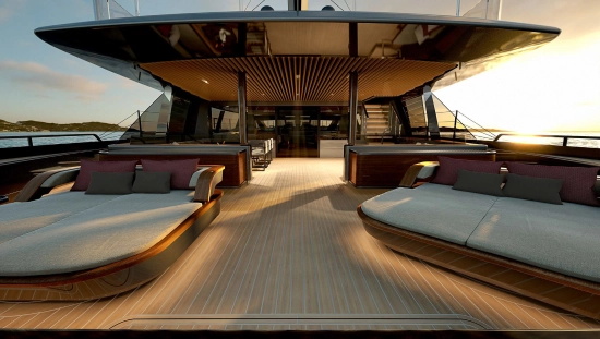 Perini Navi 47M S Y Custom Model brand new for sale