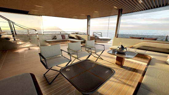 Perini Navi 47M S Y Custom Model brand new for sale