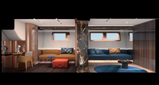 Perini Navi 47M S Y Custom Model brand new for sale