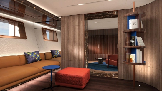 Perini Navi 47M S Y Custom Model brand new for sale