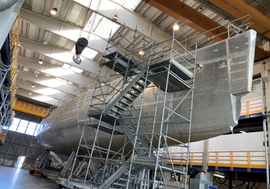 Perini Navi 47M S Y Custom Model brand new for sale