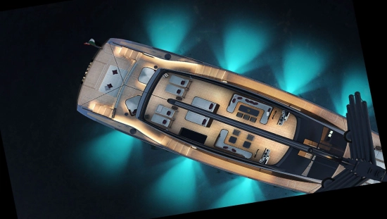 Perini Navi 47M S Y Custom Model brand new for sale
