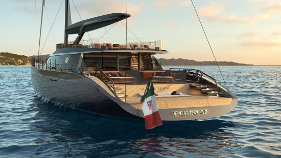 Perini Navi 47M S Y Custom Model brand new for sale