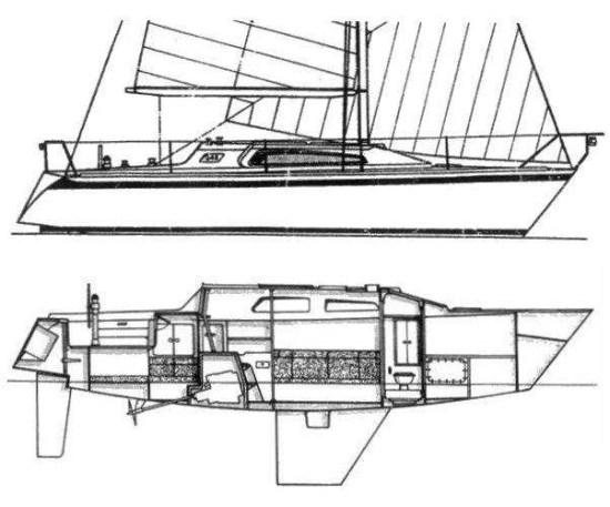 CAMPER AND NICHOLSON NICHOLSON 345 gebraucht zum verkauf