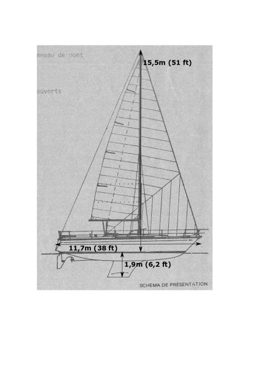 Jeanneau Gin Fizz 38 preowned for sale